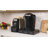 Mind Reader Single Serve Coffee Pod Drawer and Cup Condiment Set, 36 Pod Capacity, 2 Pcs., Black