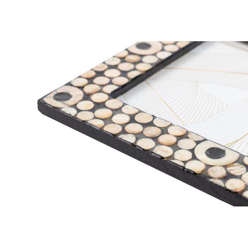 Capiz Photoframe 10x15 Cm 43087860DC264481A9D1458A800A156B, 27cm H x 22cm W x 2cm D