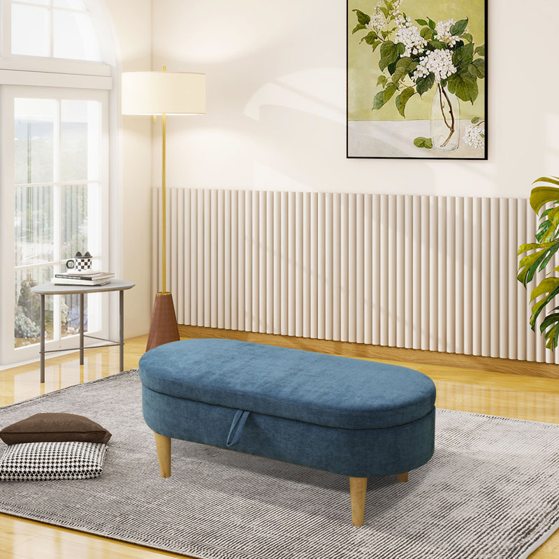 Hamidah Upholstered Ottoman