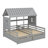 Twin-Sized Platform Beds With Dual Drawers For Children To Share - Ideal For Both Boys And Girls-241769673