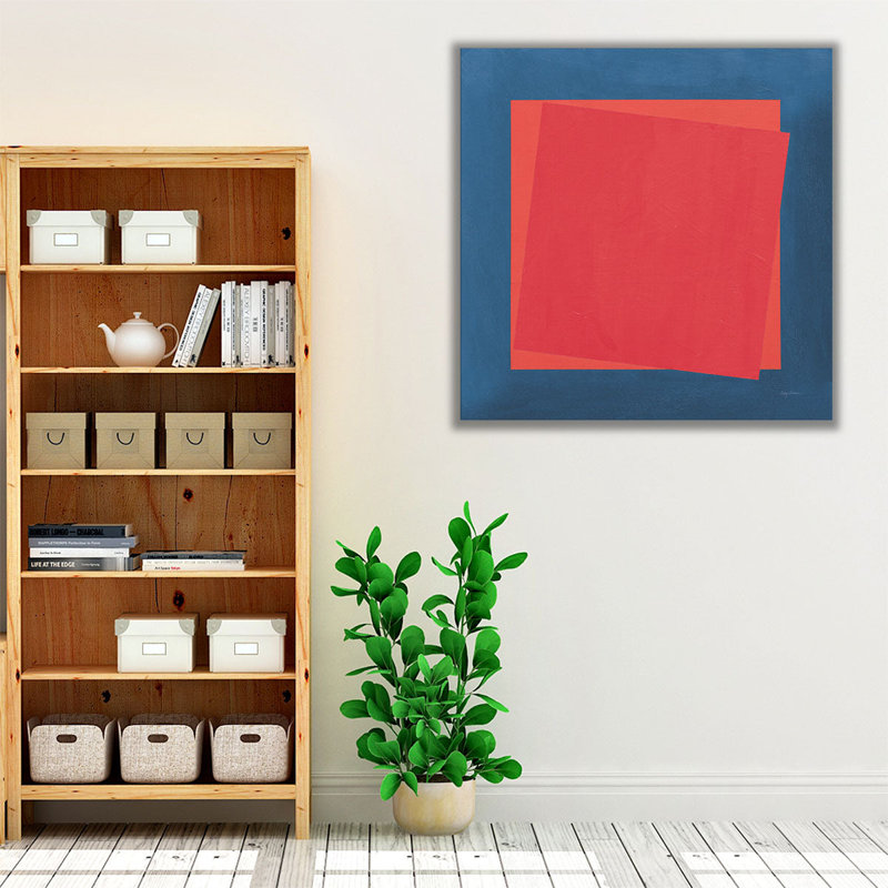Geo Core Bright - reproduction d'art sur toile, H 12 po x l 12 po