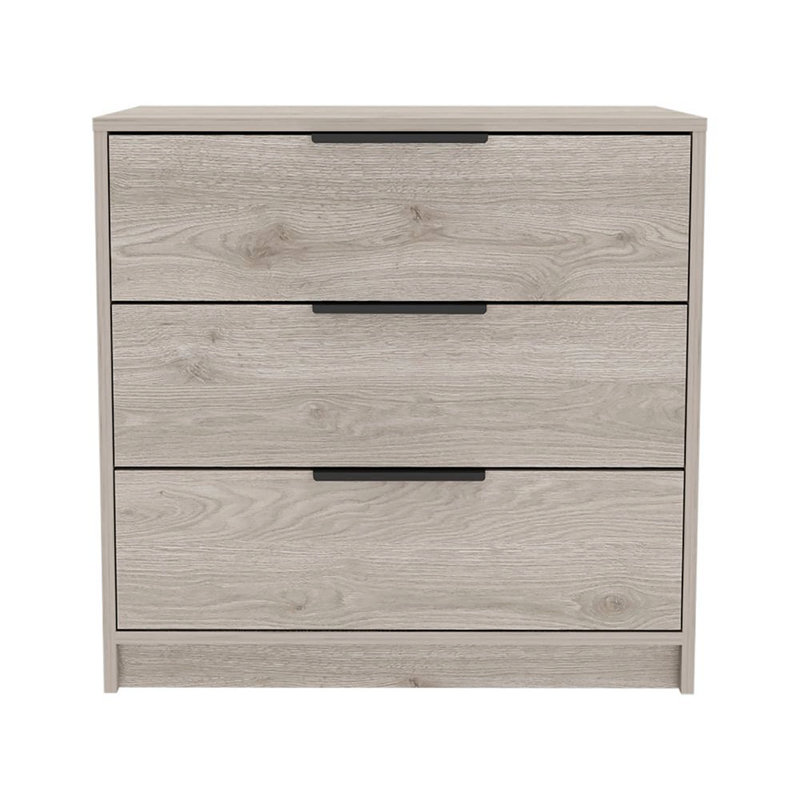 Anayelly 27.6'' W 3 - Drawer Dresser, Light Gray