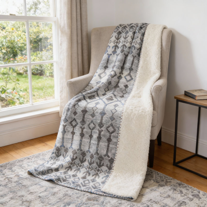 Jeté en microfibre 50 po x 70 po