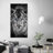 Blue Eye Tiger Canvas Print-860300956