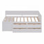 Twin Size Daybed, With Drawers And Shelves-452124116-452124117