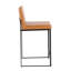 Tabouret de bar contemporain à haut dossier-629193490