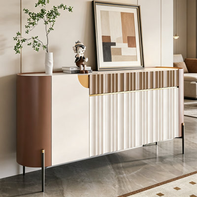 Italian-style creative art sideboard