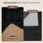 Aspire Homeware Black Shaggy Area Rug Soft Plush Indoor Carpet-2114521735