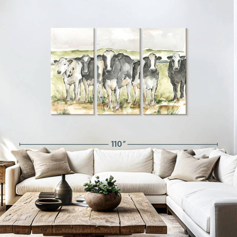 Brampt Field Days I, 48" H x 74" W