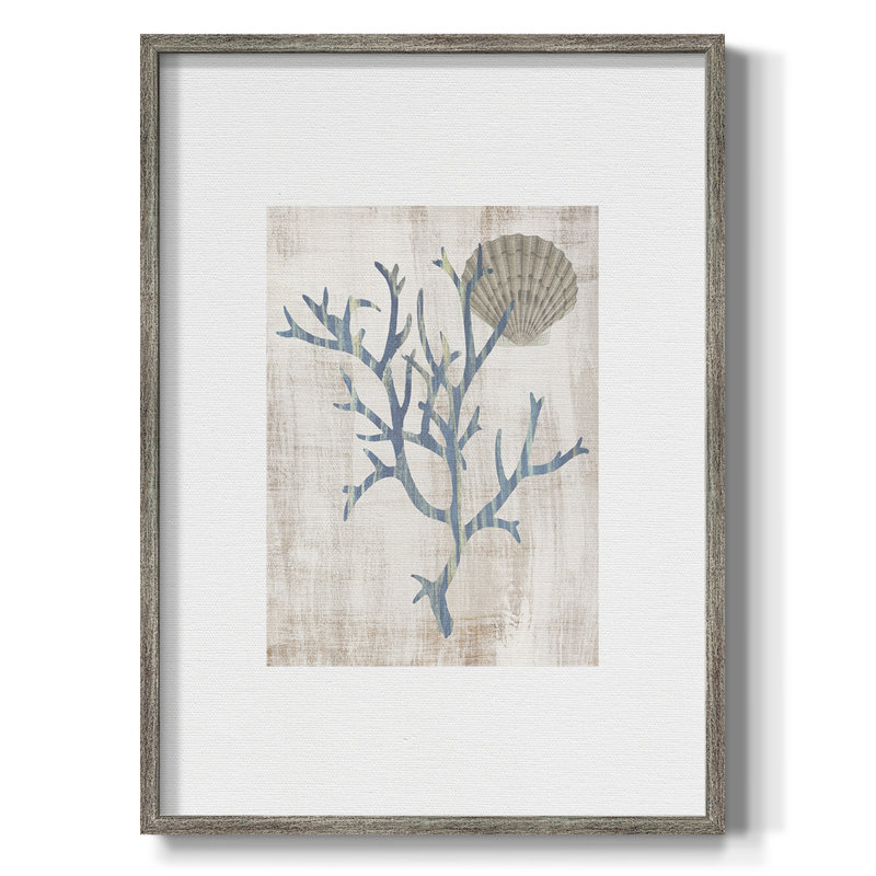 Kelp III Framed Print - Solid Wood 50653, 11'' H x 9'' W
