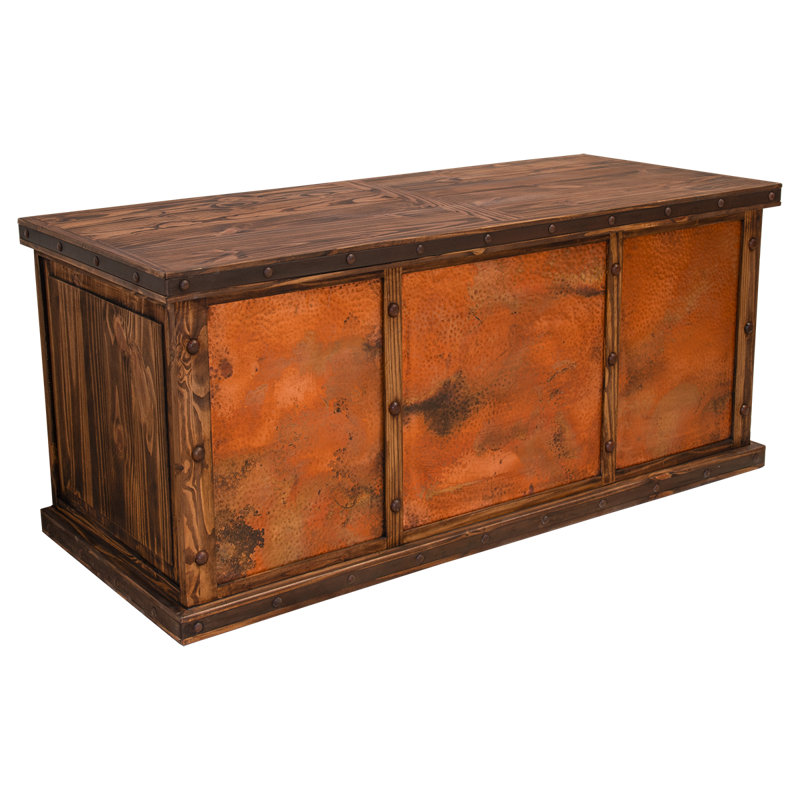 The Stockman Copper Panel Executive Desk