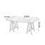 Bureau d'ordinateur noir en bois de frêne de grande taille-1432947067