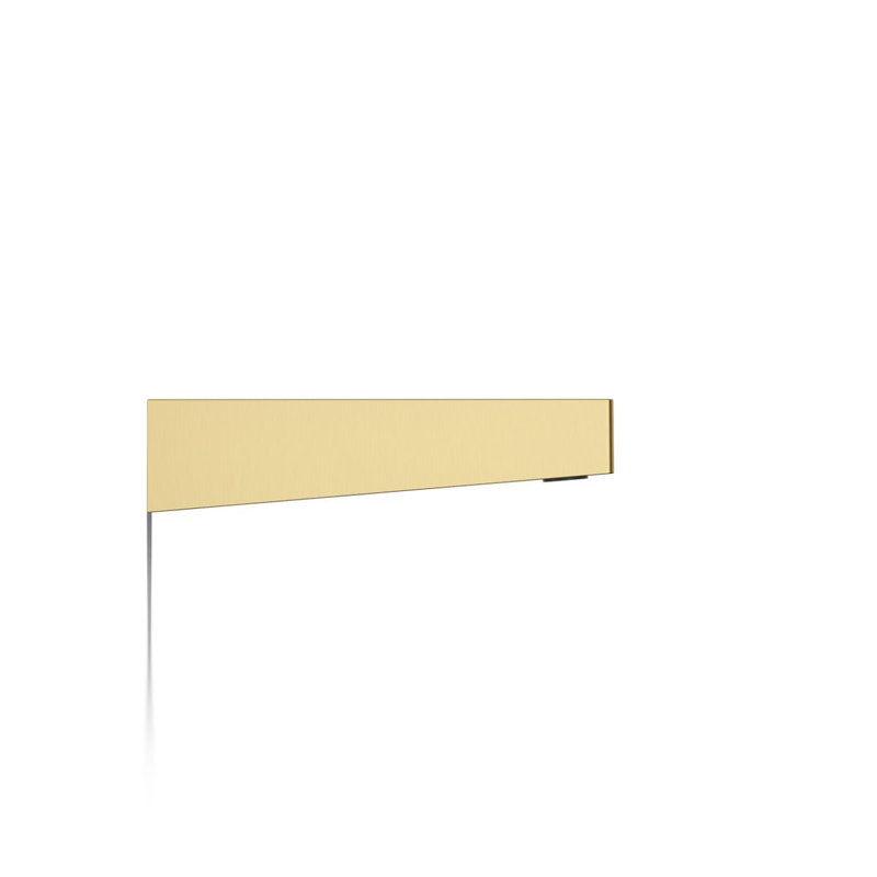 Honesty  Handle Wall Mounted Tub Spout Trim, Vibrant Brushed Moderne Brass