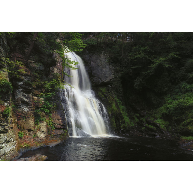 Bushkill Falls - Wrapped Canvas Print, 81cm H x 122cm W