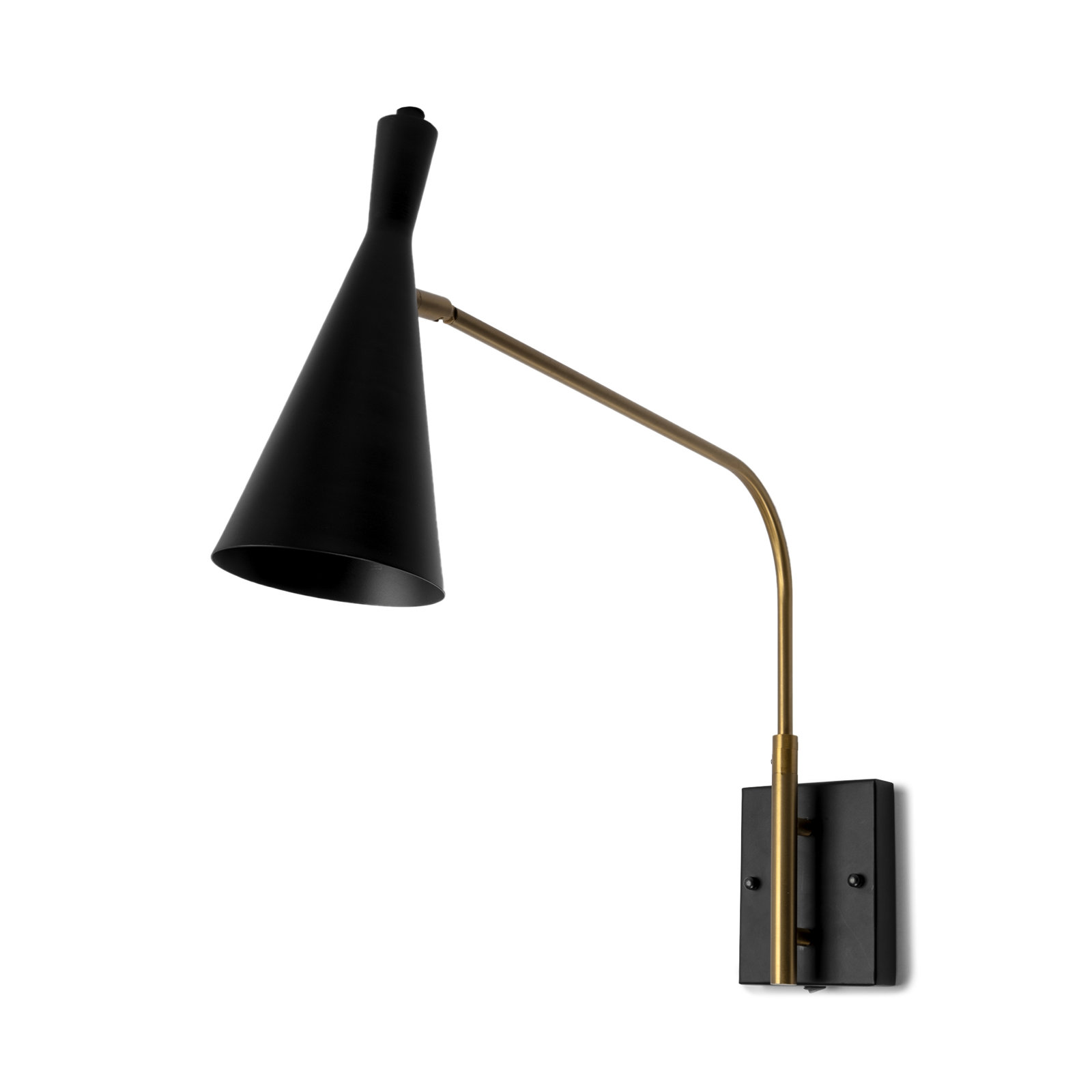 Hilary Single Light Dimmable Armed Sconce