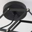 Hippocrates 1 - Light Black Dome Pendant