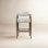 Deana Upholstered Counter Stool with Solid Wood Frame