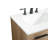 Baldwin 24'' Single Bathroom Vanity with Engineered Marble Top-1135497025