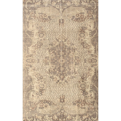 Tapis traditionnel beige / brun