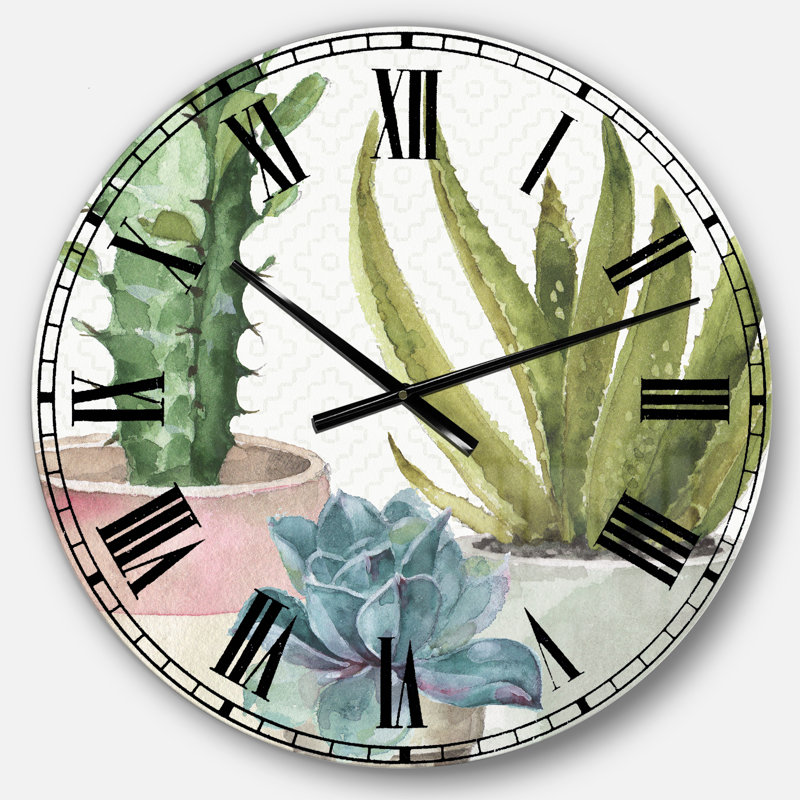 Horloge murale Swigart, Moyen
