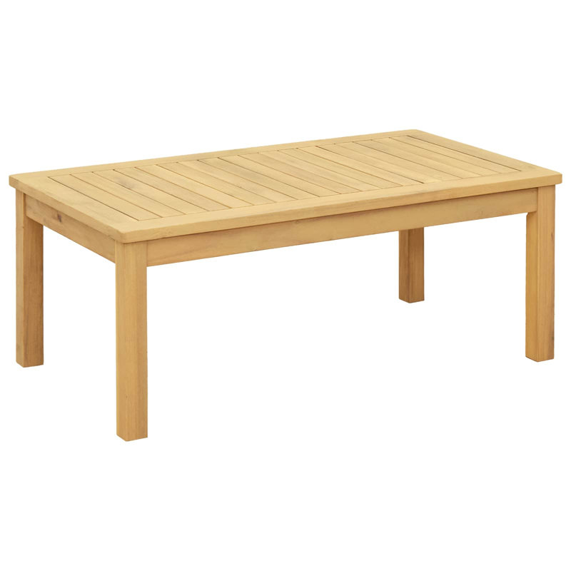 Rectangular Outdoor Coffee Table, 36cm H x 60cm W x 50cm D