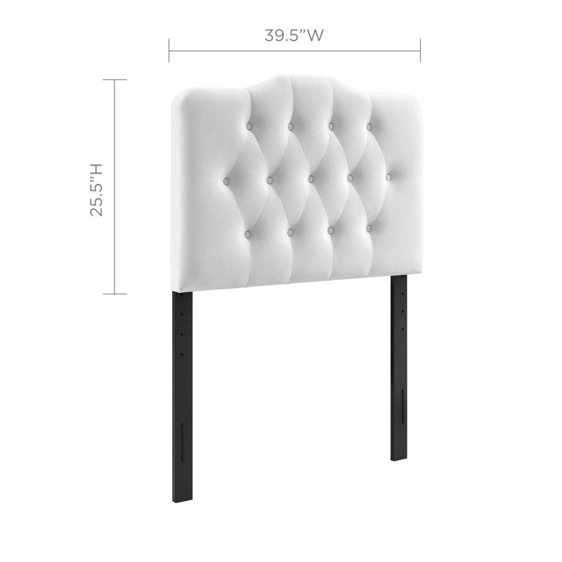 Tabouret de bar et de comptoir rembourré en bois massif Annabel, Jumeau, Blanc