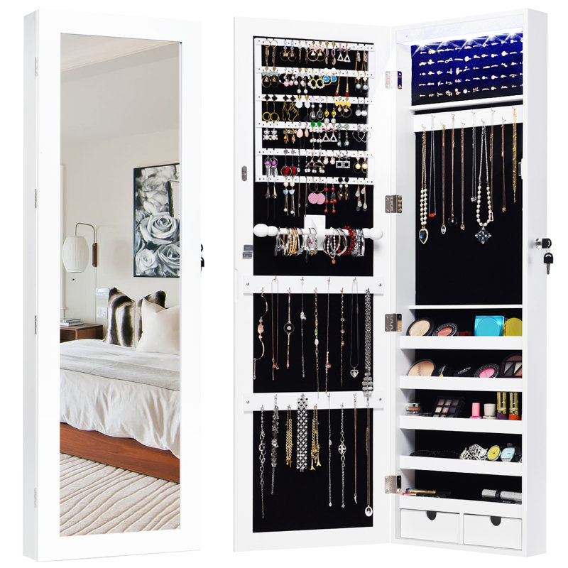 Daiyon Over-the-Door Jewelry Armoire