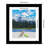 Nikai Black Picture Frame with Mat-1801528101