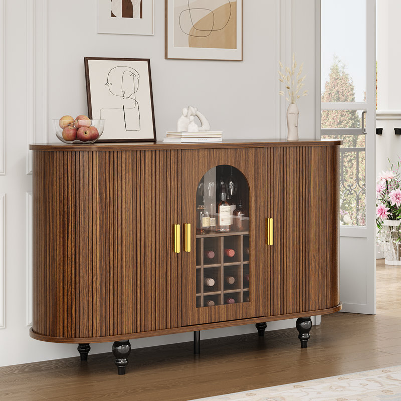 Armoire de bar Home, Brun