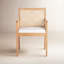 Fauteuil en lin Aurora beige-55927457