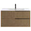 Kora 39.76" Wall Mounted Single Bathroom Vanity with Top-2113278827