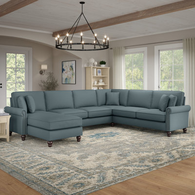 Canapé modulaire réversible en coin de 128 po Aliye