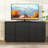 Adjustable 3-Tier Particle Board Storage Cabinet-277816635