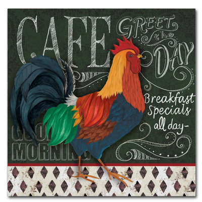 Asadulla 'Breakfast Special' Vintage Advertisement on Wrapped Canvas