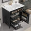 Meuble-lavabo autoportant pour le rangement et l'organisation de la salle de bain-131424696-131424702