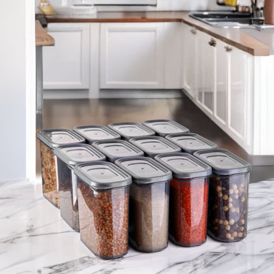 12 Pieces Kitchen Storage Box Set