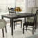 Alexa-Mae 6 - Person Solid Wood Top Four Leg Dining Set