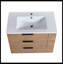 Meuble-lavabo simple 30 po avec plateau Devyansh
