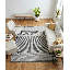 Tapis rectangulaire Meraki 01 en argent / gris-89061520