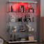 Vitrine à 4 tablettes en verre trempé Annoeska-1574692941