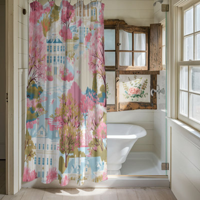 Élégant décor d'automne - Rideau de douche standard 1 pièce