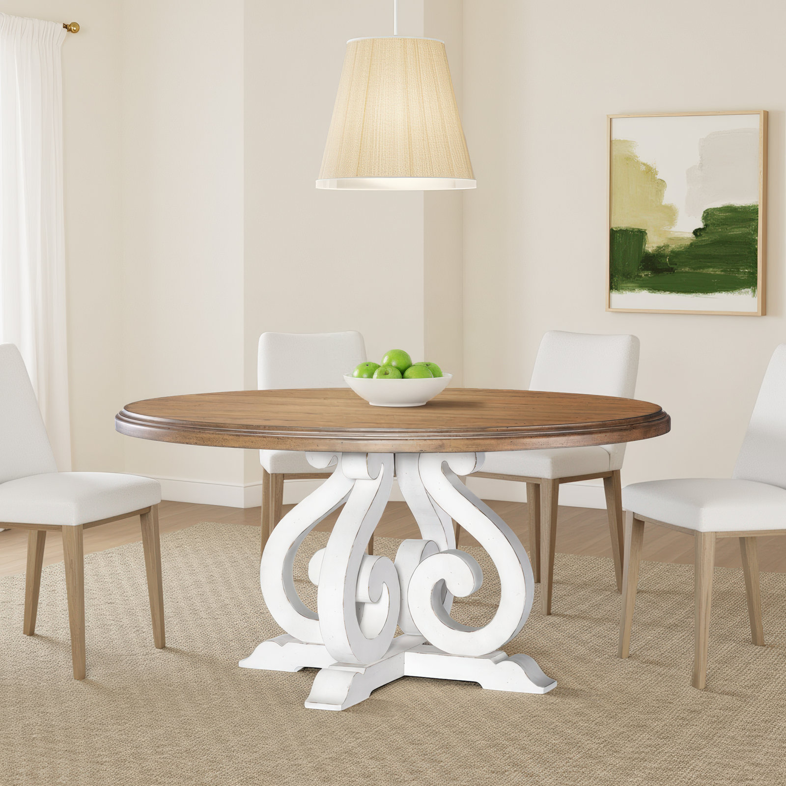 Country Living Round Dining Table 1