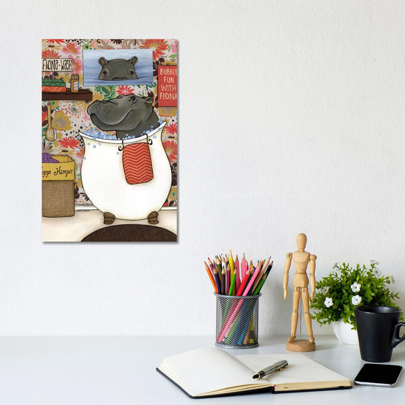 Fiona 1 Piece Wrapped Canvas Wall Art, 20.32 cm H x 30.48 cm W