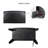 18 Inch 3D  Flame Electric Infrared Quartz Fireplace Stove With Remote Control