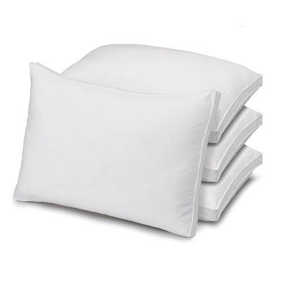 Boden Gusseted  Microfiber Pillow, Medium/Firm Density 