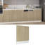 Eliara Dishwasher Panel Lyon 59.5x3x67 cm Engineered Wood-1711500536