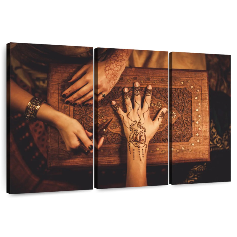 Senne Mehndi, H 36 po x l 57 po