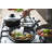 GreenChef Soft Grip Aluminium Non-Stick 3 Piece Saucepan Set with Lids