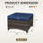 Meyly Upholstered Outdoor Ottoman-2032209829