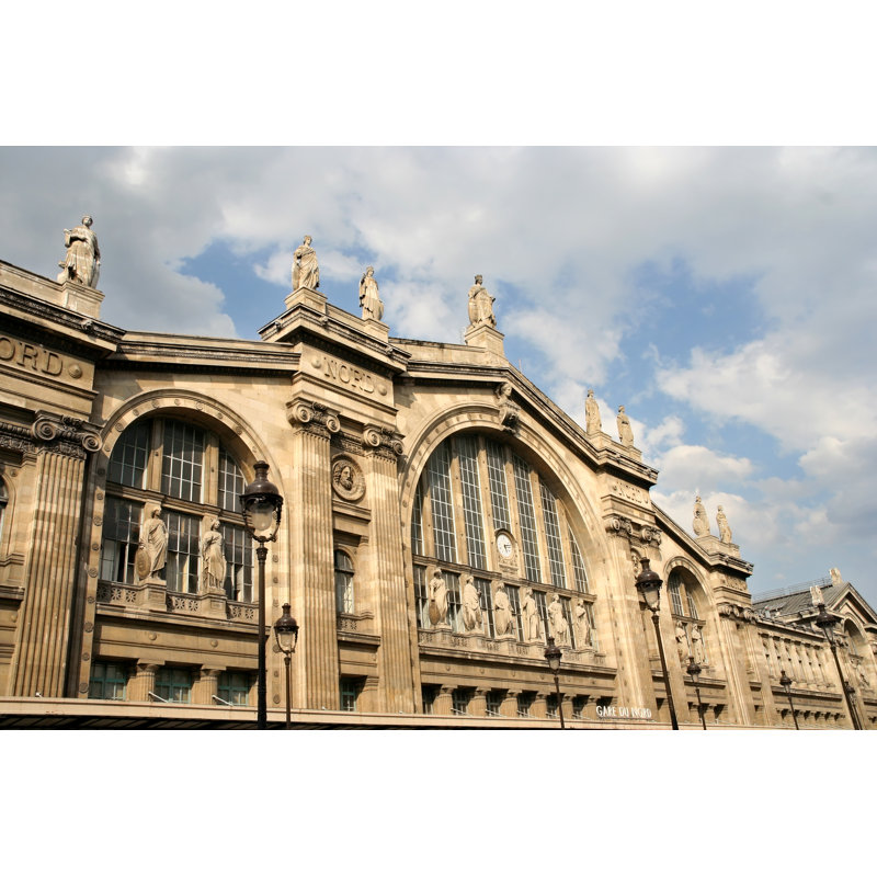 Bitteridge Gare Du Nord - Wrapped Canvas Print, 81cm H x 122cm W x 3.8cm D